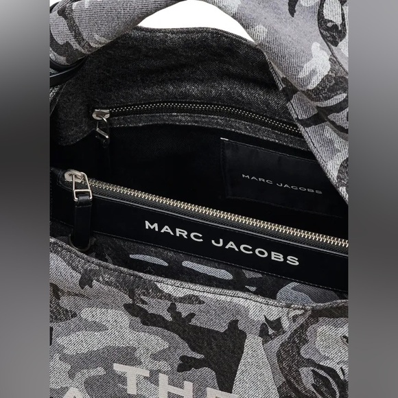 Marc Jacobs Camo Denim XL Sack Bag - Picture 7 of 7